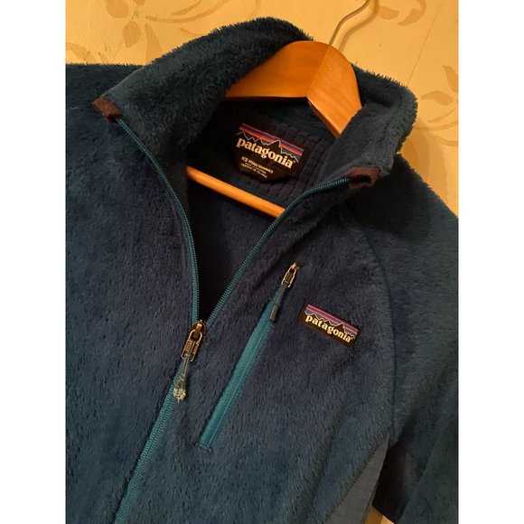 Patagonia Men's XS Blue R1 Fleece Jacket - Picture 2 of 3